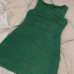Emerald green dress